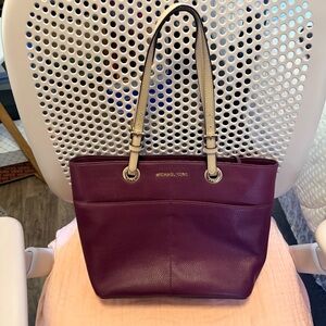 Michael Kors burgundy Tote Bag